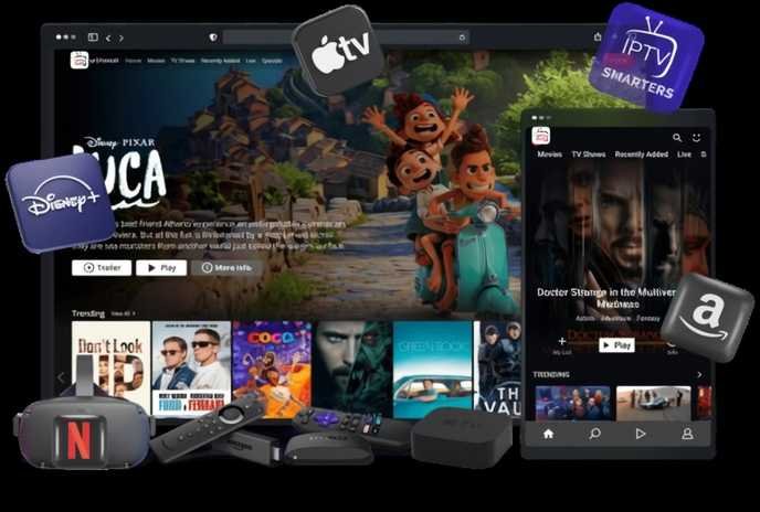 Abonnement IPTV France Premium avec chaînes TV, films et séries en HD et 4K